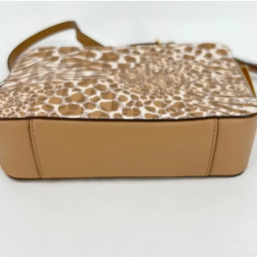 Michael Kors Camel Multi Jet Set Camera Crossbody NWT